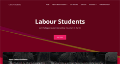 Desktop Screenshot of labourstudents.org.uk