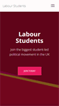 Mobile Screenshot of labourstudents.org.uk